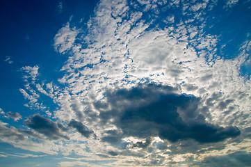 Image showing good deep blue sky