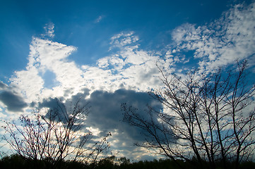 Image showing dramatic sunset