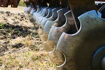 Image showing agricultural machine on the field