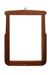 Image showing old handmade wooden frame