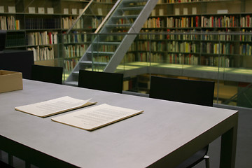 Image showing paper on table