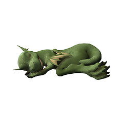 Image showing Sleeping Dragon