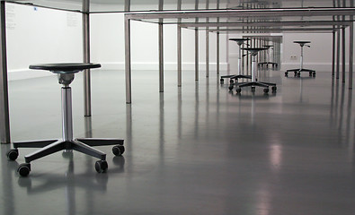 Image showing office chairs