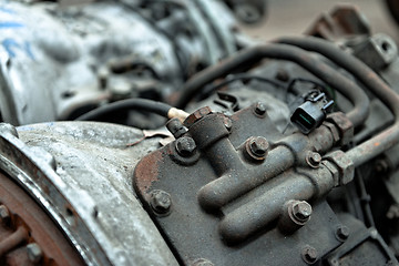 Image showing Industrial machines in a factory 