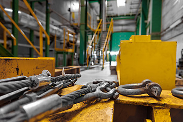 Image showing Industrial interior with tools