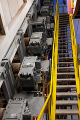 Image showing Industrial interior of a generic power plant