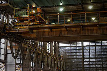 Image showing Waste processing plant interior