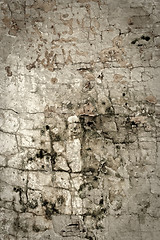 Image showing Cracked industrial concrete background