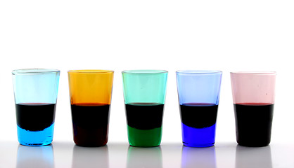 Image showing 5 Drinking Glasses