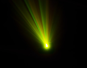 Image showing Bright disco lights and lasers