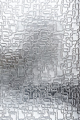 Image showing Transparent glass texture