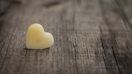 Image showing Wax heart