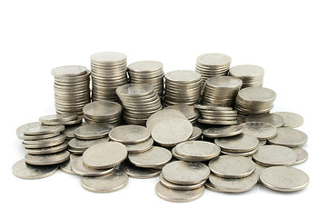 Image showing Money - 10 Pence Pieces