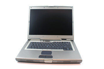 Image showing Isolated laptop