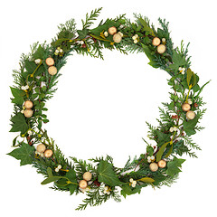 Image showing Christmas Wreath