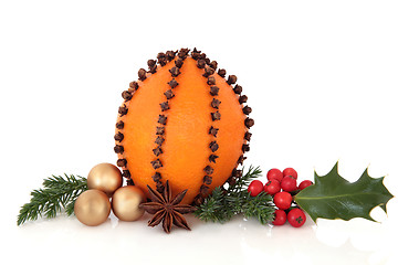 Image showing Christmas Pomander