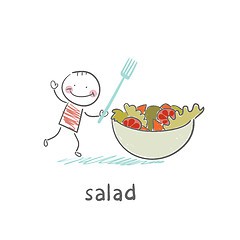 Image showing Salad