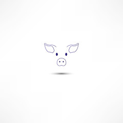 Image showing Pig Icon