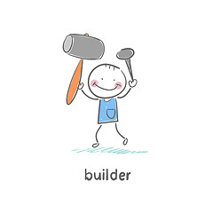 Image showing builder