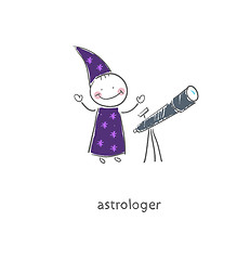 Image showing Astrologer. 