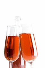 Image showing champagne cheer