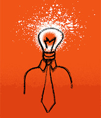 Image showing light bulb men