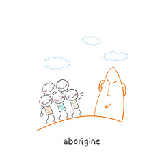 Image showing aborigine