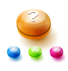 Image showing Question mark button
