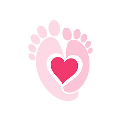 Image showing Baby Legs symbol.