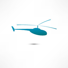 Image showing Helicopter Icon