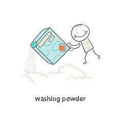 Image showing washing powder