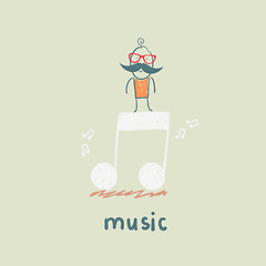 Image showing music