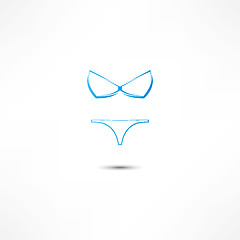 Image showing Bikini Icon