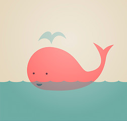 Image showing Cute Whale