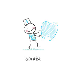 Image showing dentist