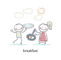 Image showing breakfast