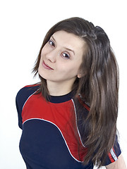 Image showing young sportswoman