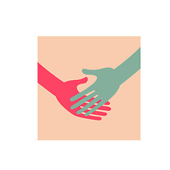 Image showing Business icon. Handshake. Transaction.