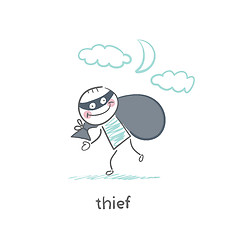 Image showing thief