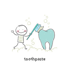 Image showing toothpaste