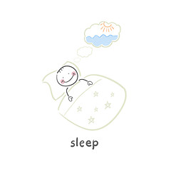 Image showing sleep