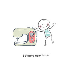 Image showing sewing machine