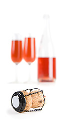 Image showing champagne cork