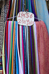 Image showing Multicolored scarves