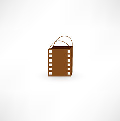 Image showing Film bag icon.