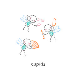 Image showing Cupids