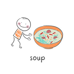 Image showing Soup