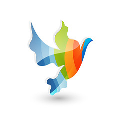 Image showing Dove of Peace Vector