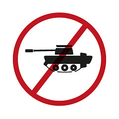 Image showing No tanks symbol