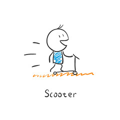 Image showing scooter